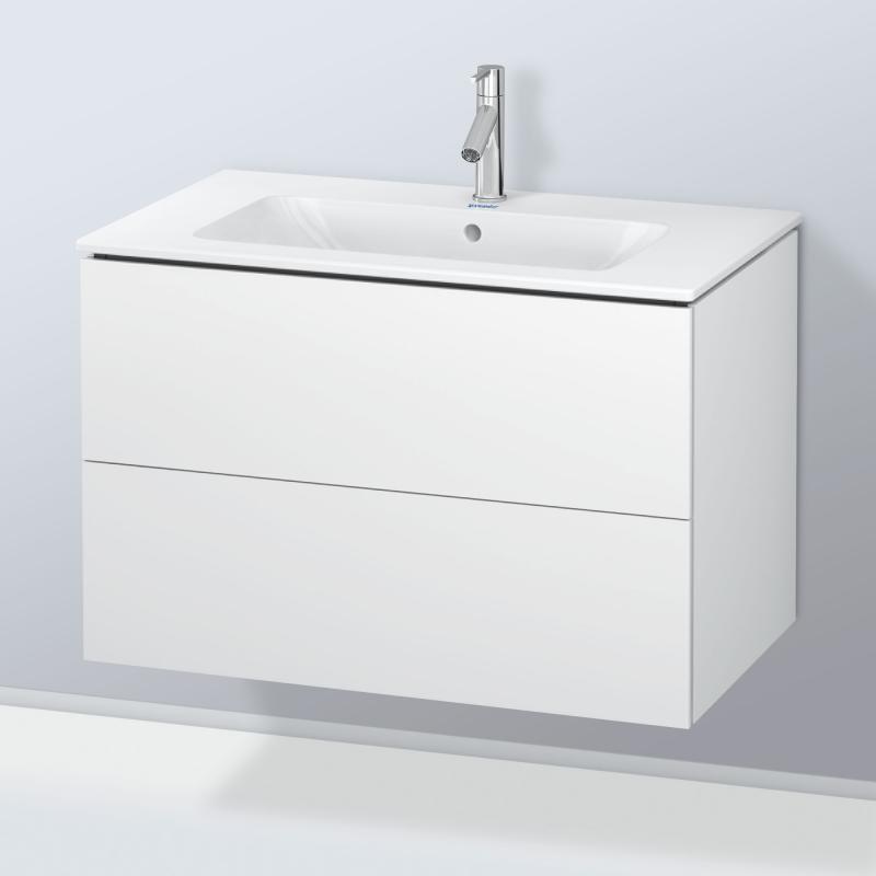 Duravit L-Cube Meuble sous-lavabo avec 2 tiroirs, LC624101818