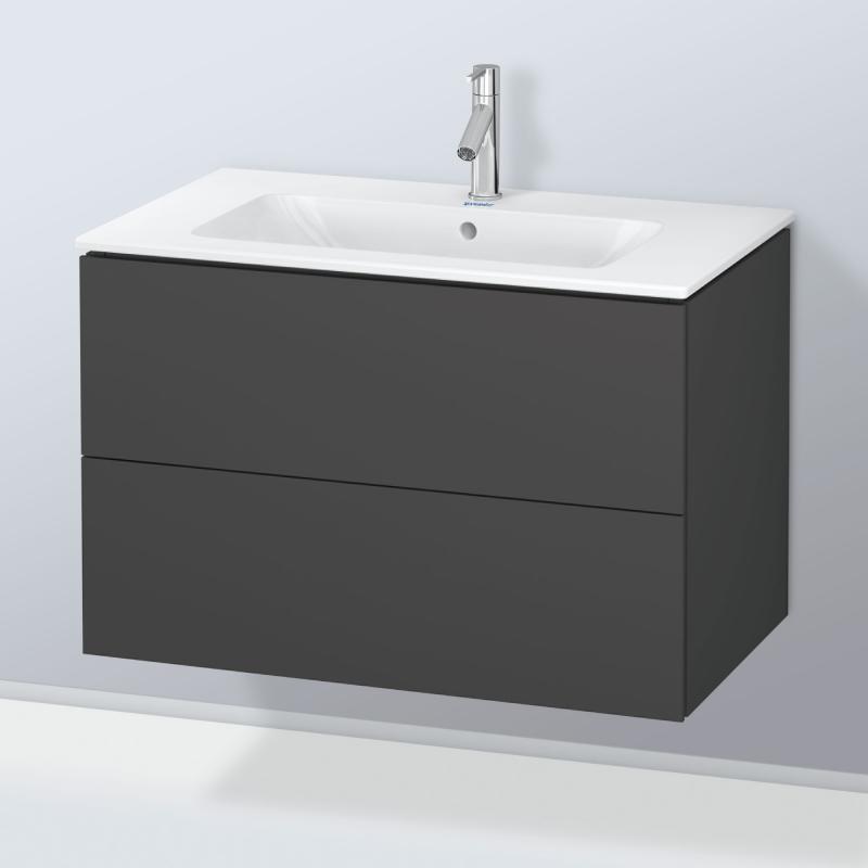Duravit L-Cube Meuble sous-lavabo avec 2 tiroirs, LC624104949