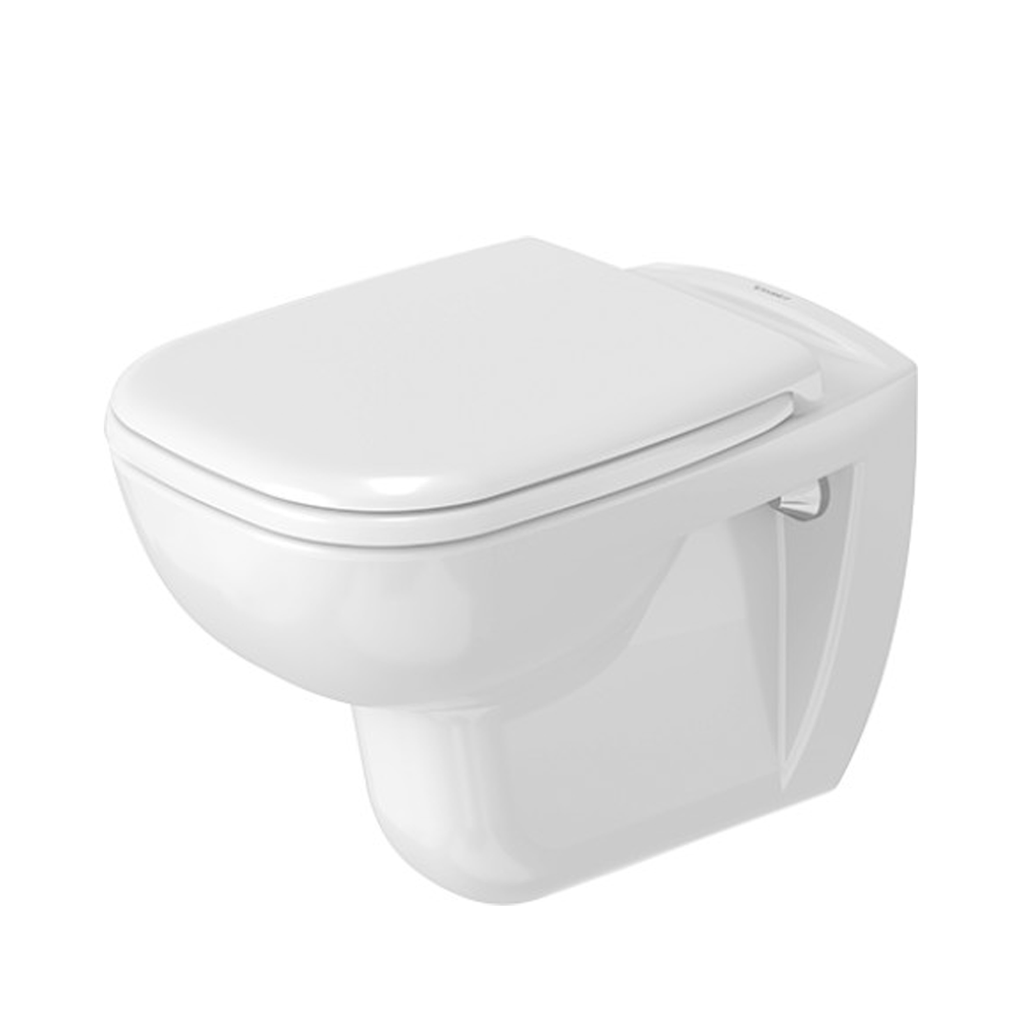 WC-Sitz optional mit SoftClose Duravit D-Code Wandtiefspül-WC 2535090000 inkl 