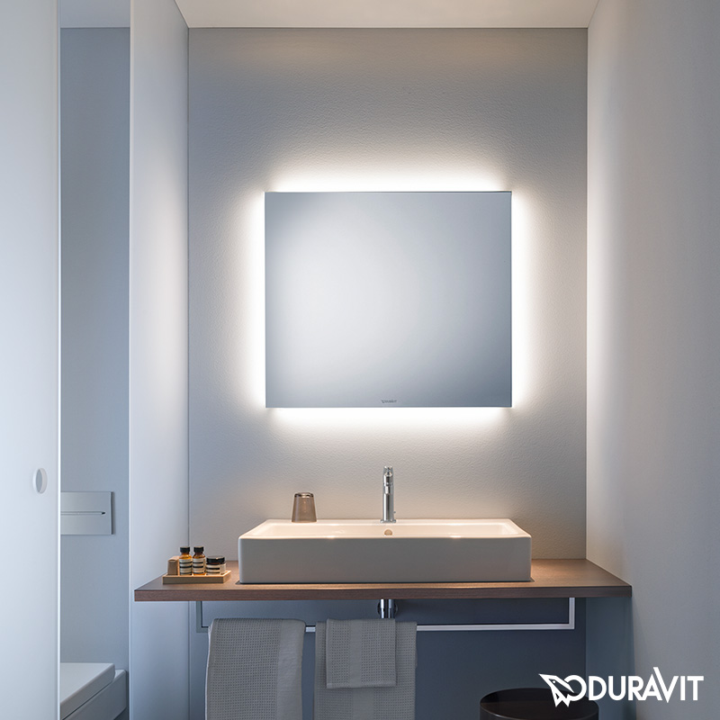 Duravit Mirror With Indirect Led Lighting Good Version Lm7806000000000 Reuter - Are Led Lights Good For Bathrooms