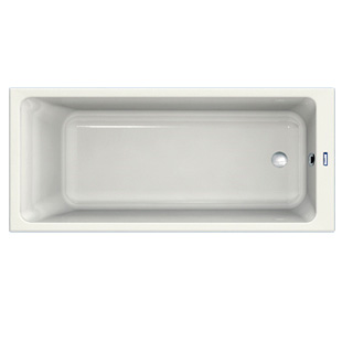 Duscholux Prime-Line rectangular bath, built-in white