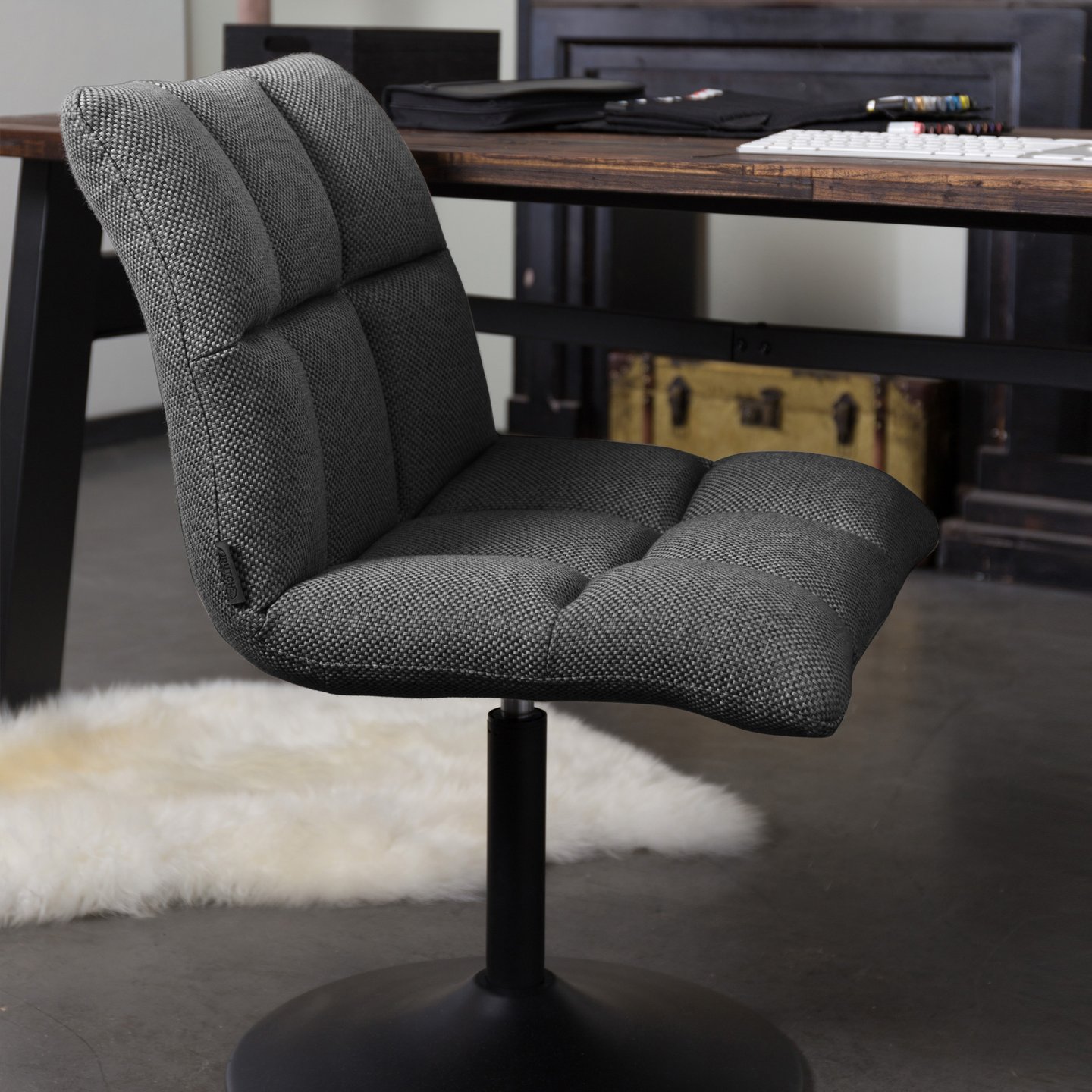 onhandig salto Invloedrijk Dutchbone Mini Bar swivel chair - 1100259 | REUTER