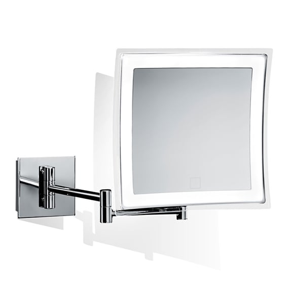 Miroir de maquillage - Grossissement 5X - Lumière LED - Miroir de