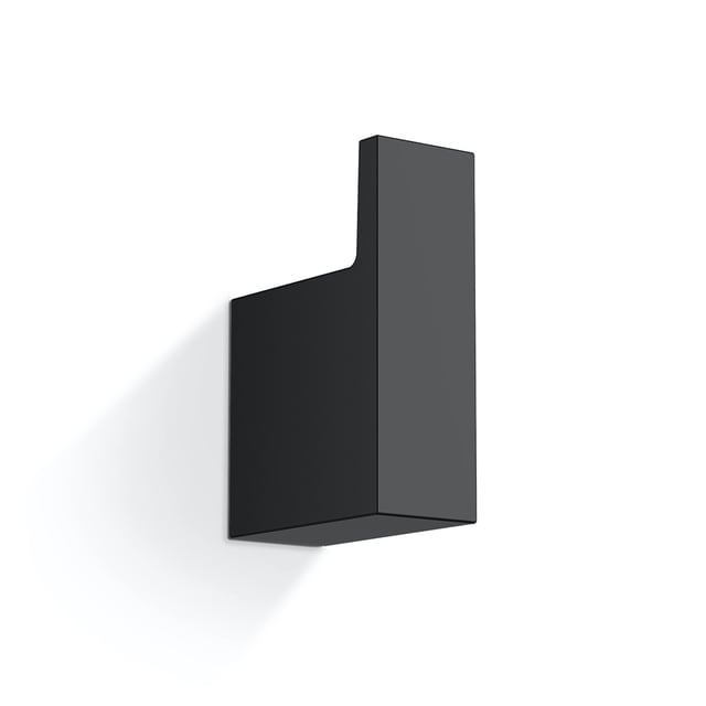 Decor Walther ERH Ersatzrollenhalter – Schwarz Matt, Für Toilettenpapier, Wandmontage