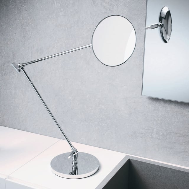 【新品】DECOR WALTHER 両面ミラー 5倍16 × 19 クローム￼ Buy Decor Walther beauty mirrors online at REUTER