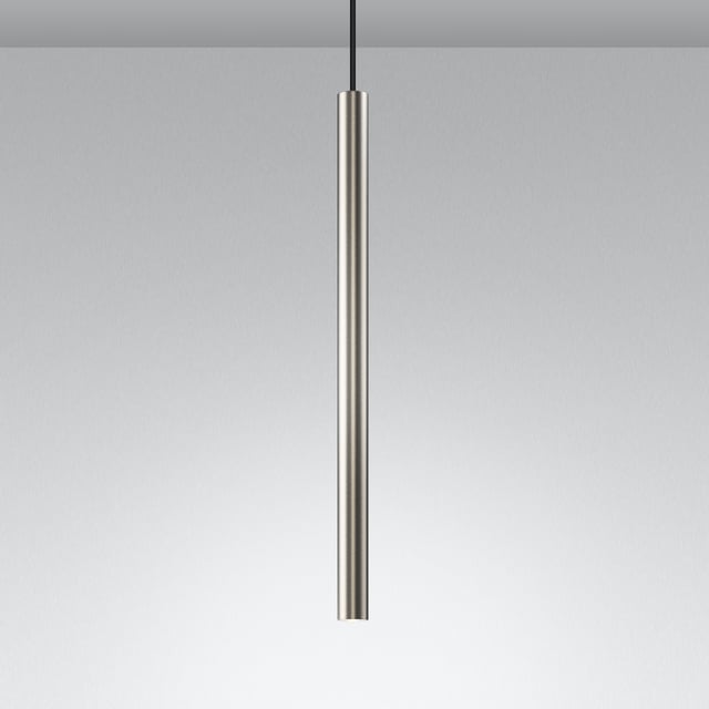 Lampadario Sospensione In Ottone Nero, Tubo Filettato 90mm – 2 Attacchi M10x1, Stile Industriale