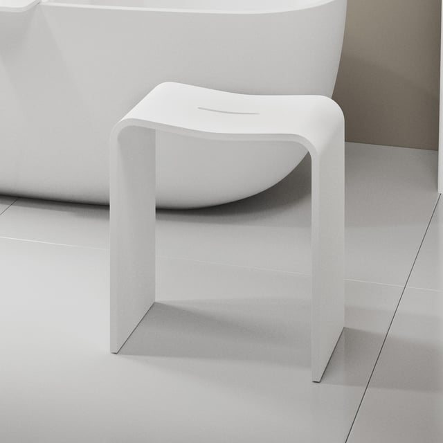Decor Walther STONE Tabouret blanc - 0974750 | REUTER