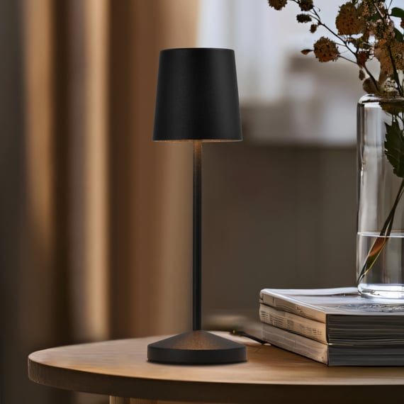 Set Di 2 Lampade Da Notte LED Pieghevoli E Telescopiche – Ricaricabili Con Porta Type-C, Bianche, Per Camera Da Letto