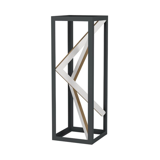 Eglo Coldfield Lampada Da Tavolo In Acciaio Nero - 60W - Design Moderno E Funzionale - Illuminazione Domestica