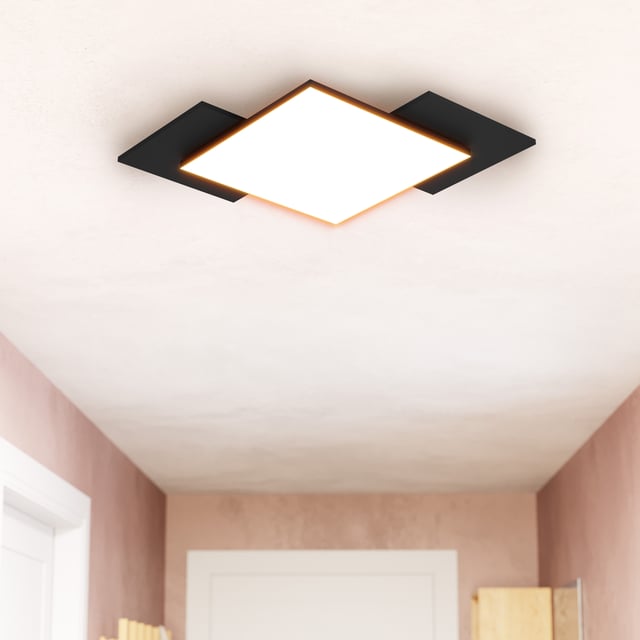 Lampada Tavolo Con Morsetto Nera