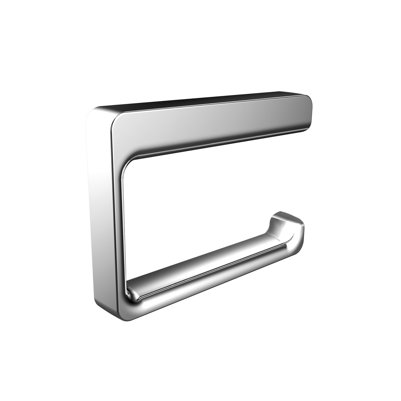 Haceka Happy Porte-Rouleau Papier Toilette – Métal Chromé – Design Moderne Et Pratique 15x15x9 Cm