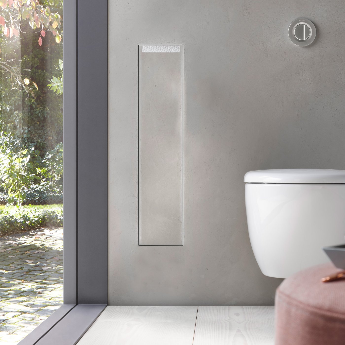 Emco Asis 150 - Armadietto Da Bagno Con Porta Carta Igienica E Porta Scopino Per Wc Con Scomparto Aggiuntivo Con Funzione Push To Open Con Telaio Da 93488548