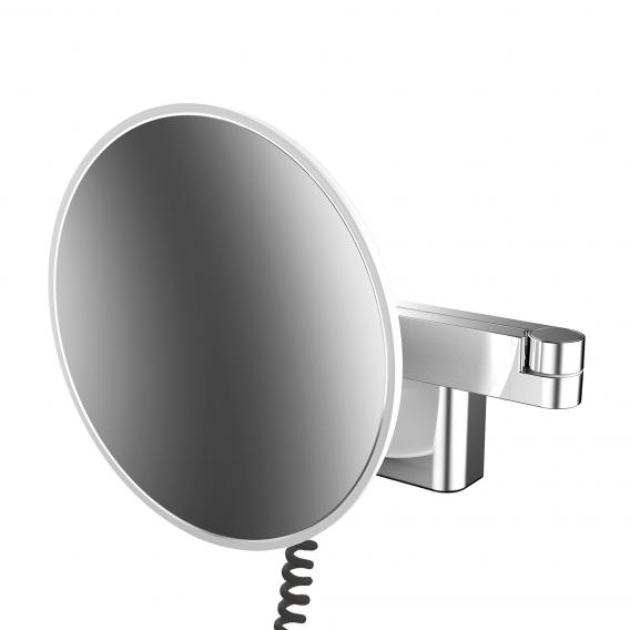 Emco Evo shaving and beauty mirror with lighting chrome