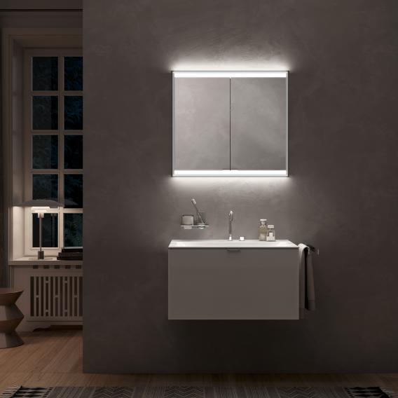 Emco Prime2 Recessed Led Illuminated, Led Bathroom Mirror Cabinet