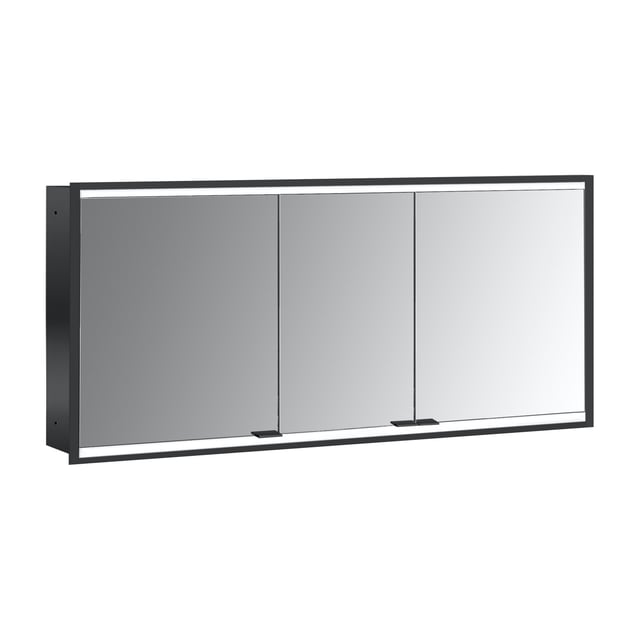 RELAX4LIFE Armadio a Specchio, Mobiletto Sospeso da Bagno, Specchiera a