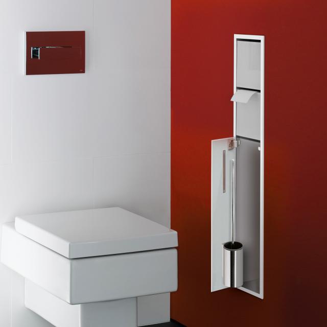 Emco Asis concealed toilet module optiwhite/chrome