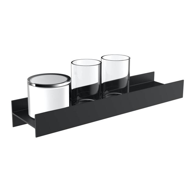 Emco Aura triple holder with soap dispenser and tumblers
