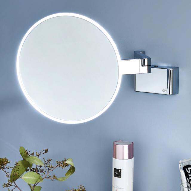 Emco Evo Miroir cosmétique avec éclairage chrome