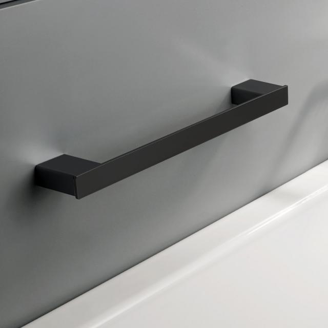 Emco Loft bath grab rail matt black