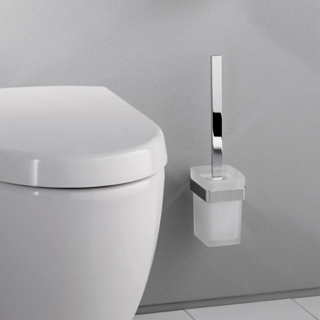 Emco Loft toilet brush set chrome