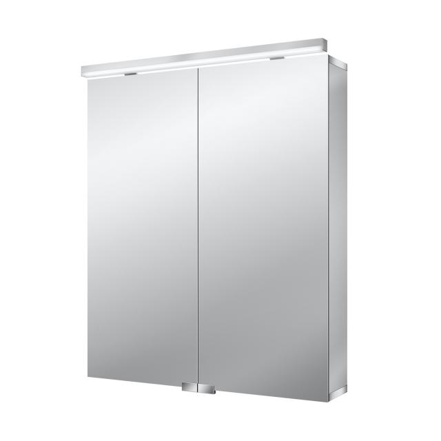 Emco Pure_Flat wall-mounted illuminated mirror cabinet without washbasin lighting