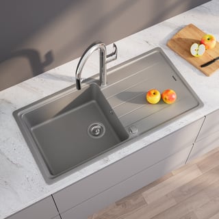 Modena Unterbau-Spüle Aus Edelstahl: 16 Gauge, 53,3 Cm – Extra Tief, Leise & Einfach Zu Reinigen