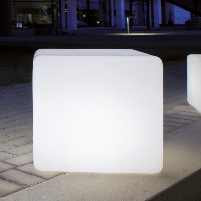 Epstein-Design Cube RGBw LED floor light with dimmer