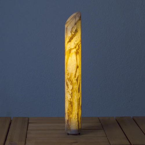 Epstein-Design Sahara column bollard light with motion sensor