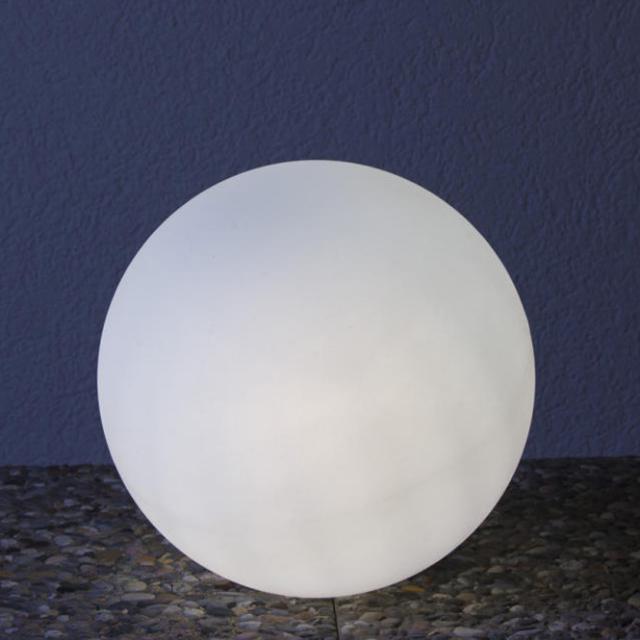 Epstein-Design Snowball moveable RGBw LED floor light with dimmer