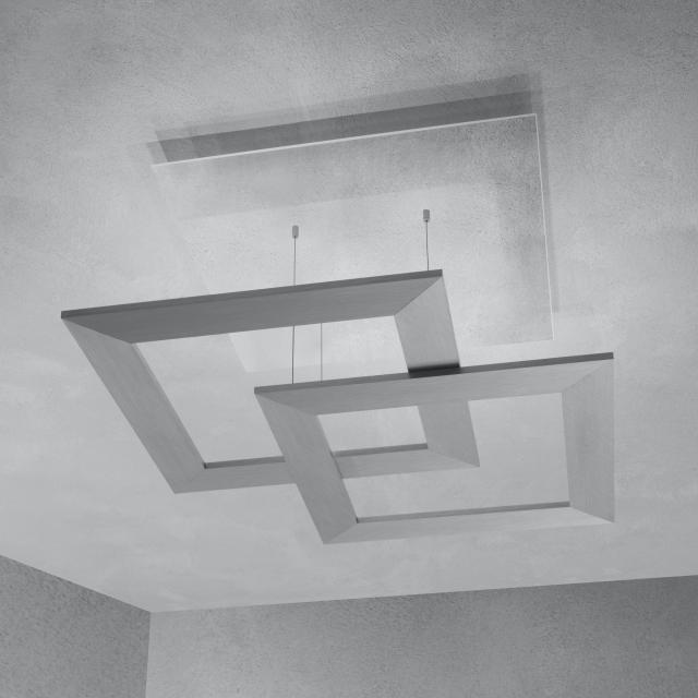 Escale Zen LED ceiling light, 10 heads