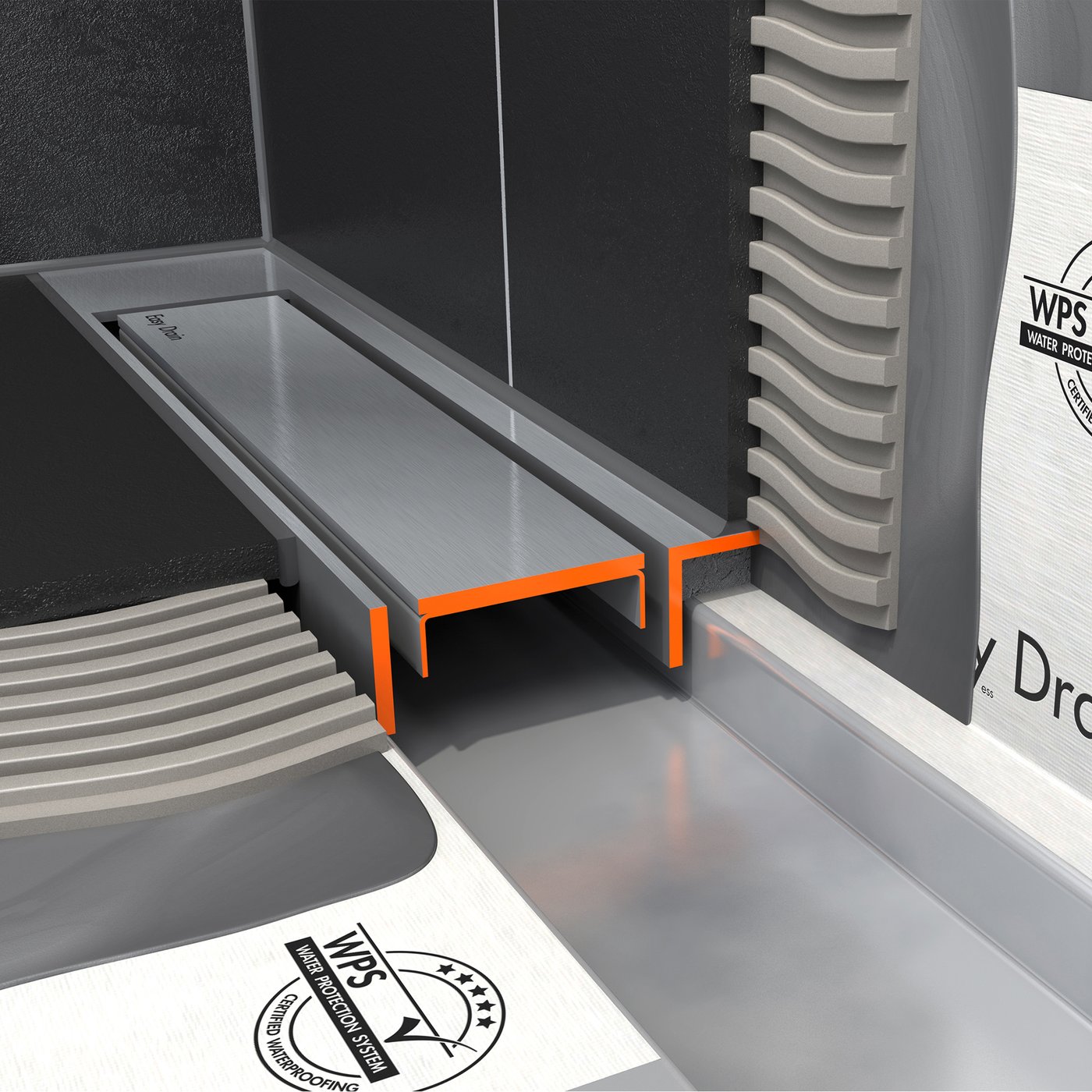 ESS Modulo Design Abdeckung für Duschrinne chrom - MTAFDZ3PT 900 | REUTER