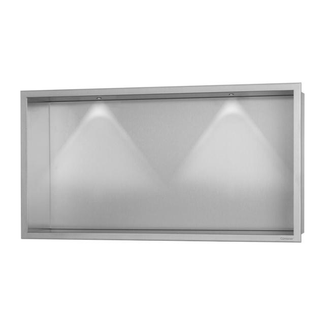 ESS Container BOX wall recess with lighting and frame