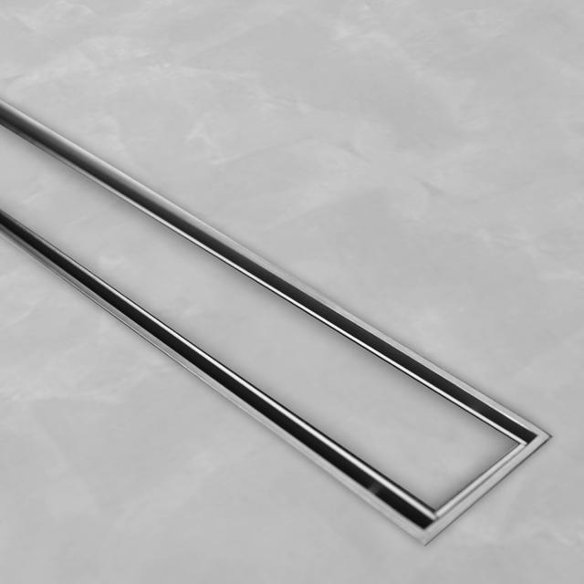 ESS Modulo TAF Low 30 shower channel including tileable cover L: 60 cm, brushed stainless steel
