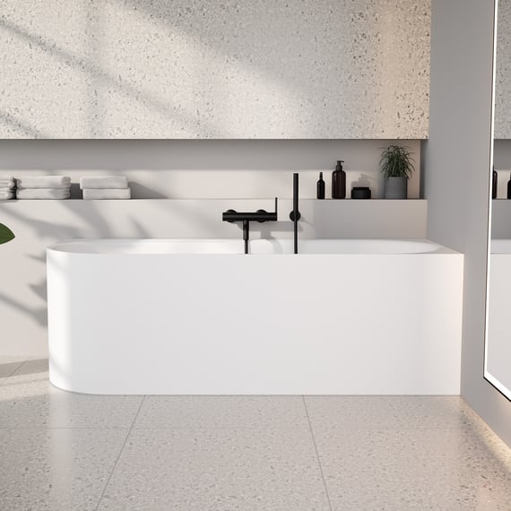 Grille De Trop-plein Pour Baignoire – Kit Complet Noir – Laiton – Installation Facile