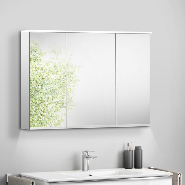 evineo ineo PRO mirror cabinet with washbasin lighting and 3 doors