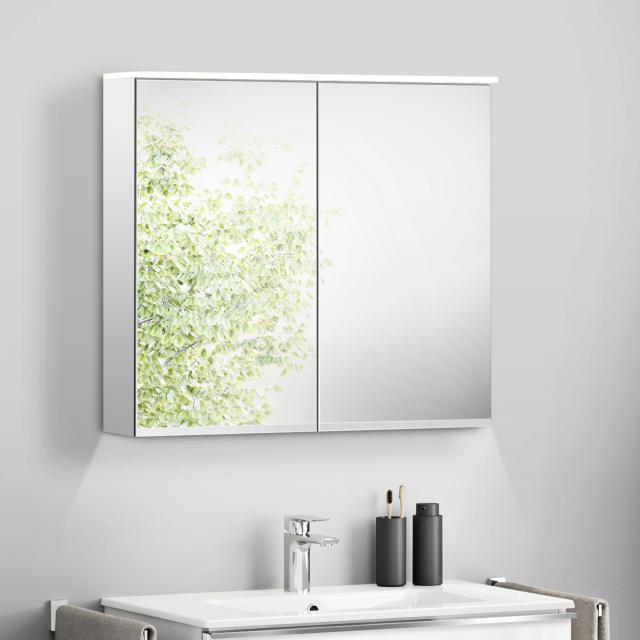 evineo ineo PRO mirror cabinet with washbasin lighting and 2 doors