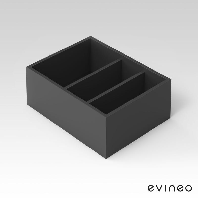 Evineo ineo Compartiment intérieur pour tiroir inférieur de meubles sous-lavabos, BE023600