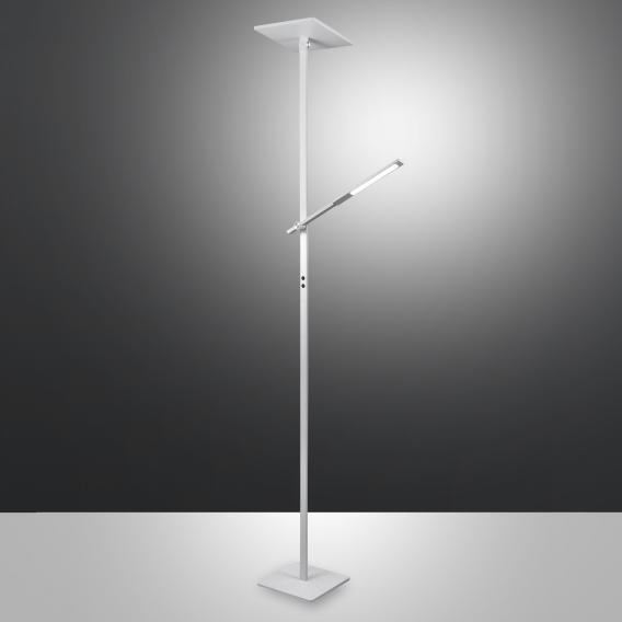 Fabas Luce Ideal Led Floor Lamp With, Torchiere Floor Lamps With Dimmer