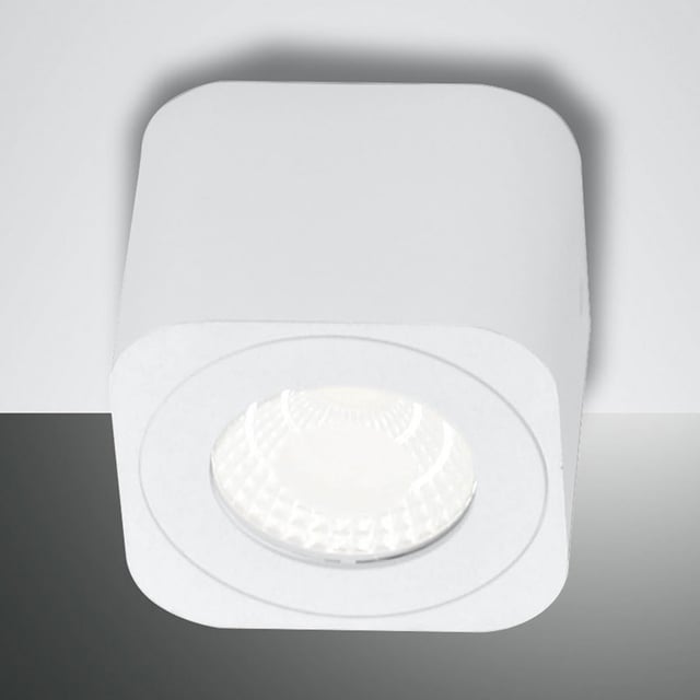 FABAS LUCE 3555-81-102 Spot Da Incasso Smooth – Struttura In Pressofusione Di Alluminio, Bianco – Dimensioni 95x90 Mm, Peso 0,35 Kg