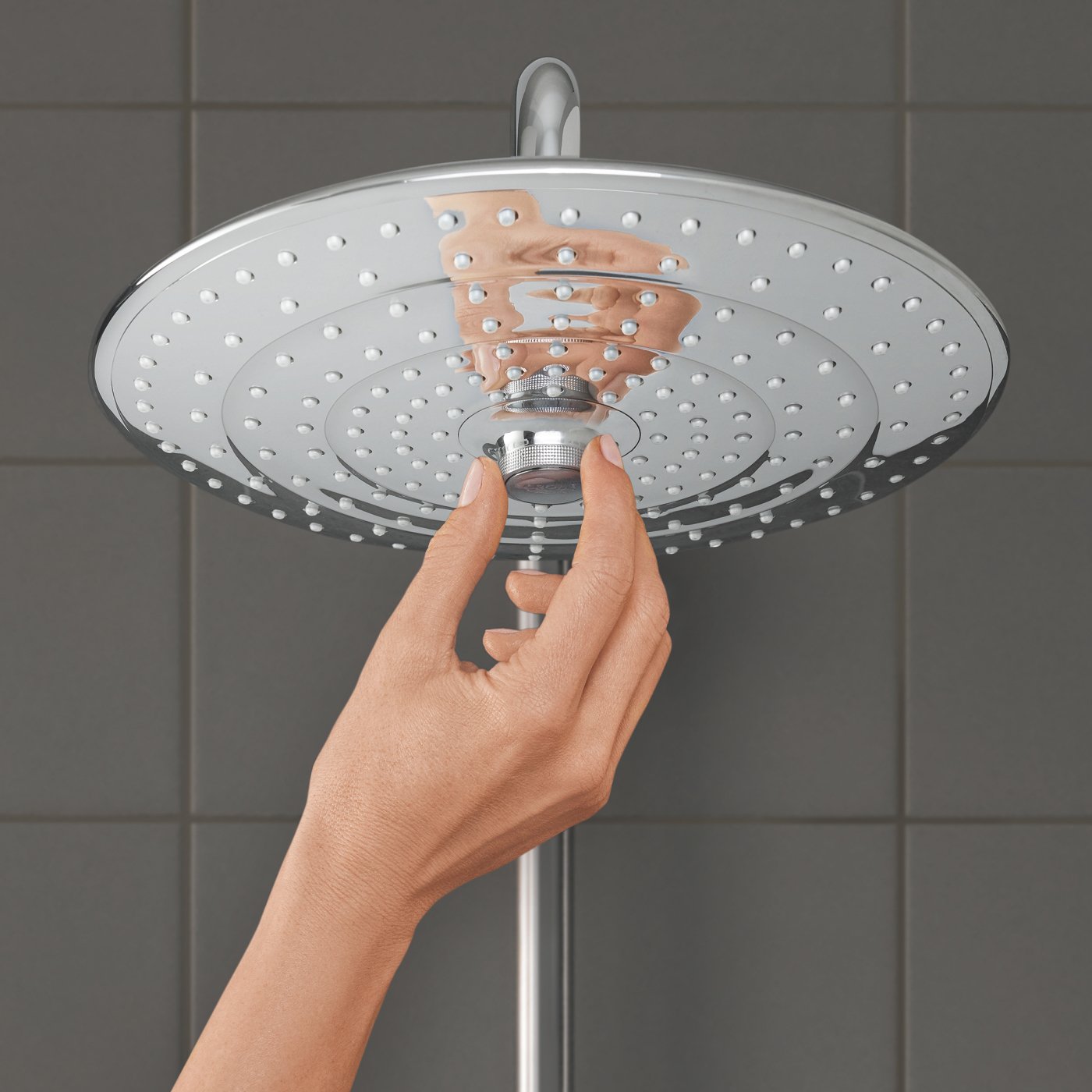 Grohe Vitalio Joy 260 Douche de tête, 3 jets chrome - 26462000 | REUTER