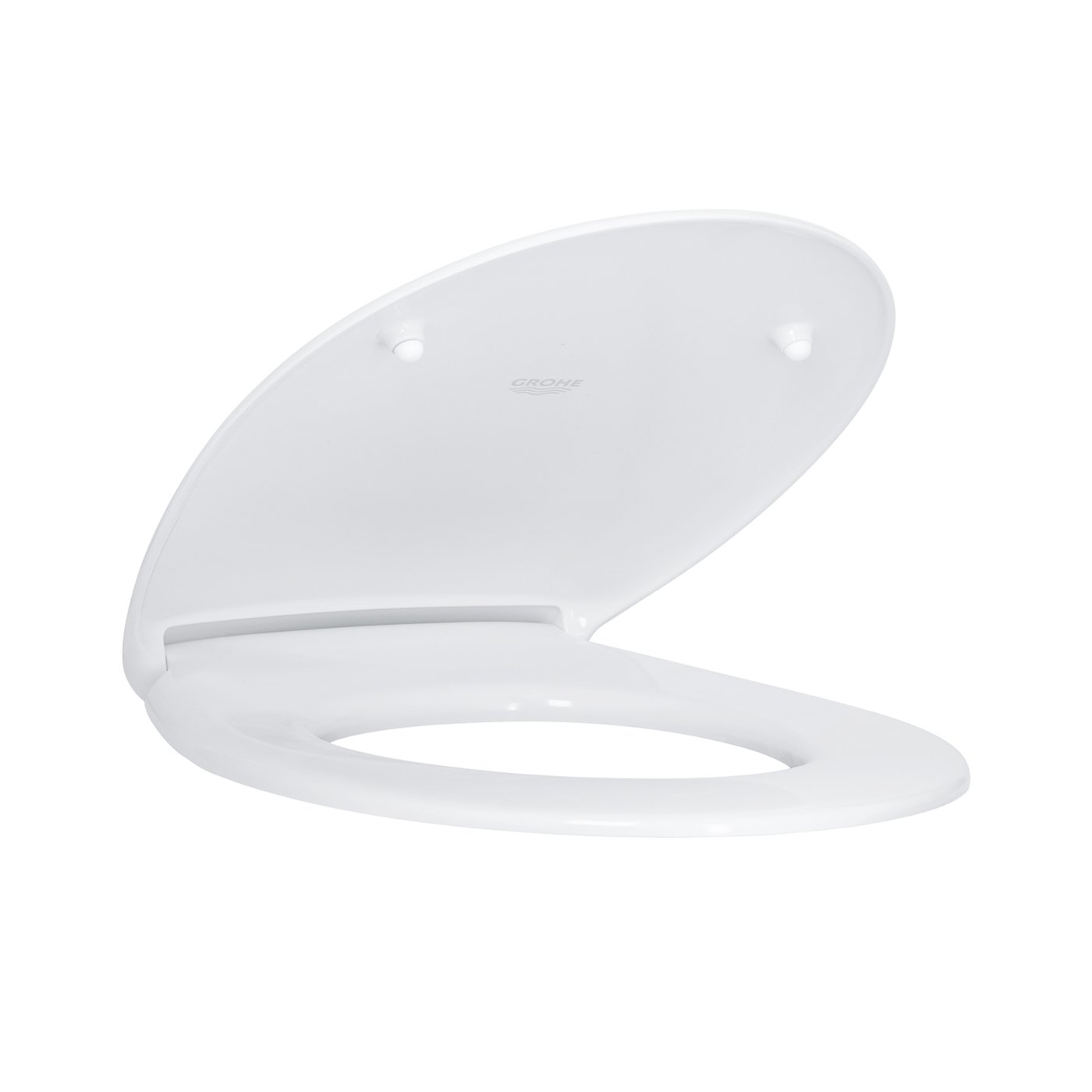 Grohe Bau Ceramic Abattant WC avec frein de chute & amovible, blanc ...
