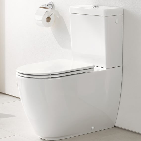 Grohe Essence floorstanding close-coupled toilet, rimless - 3957200H | REUTER