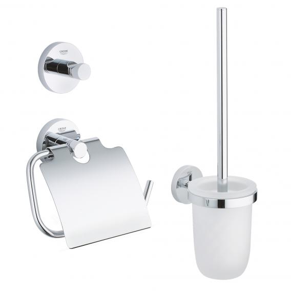 Grohe Essentials toilet set 3 in 1 chrome