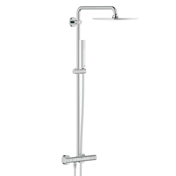 Grohe Euphoria System shower system with thermostatic mixer mounting - 26187000 |