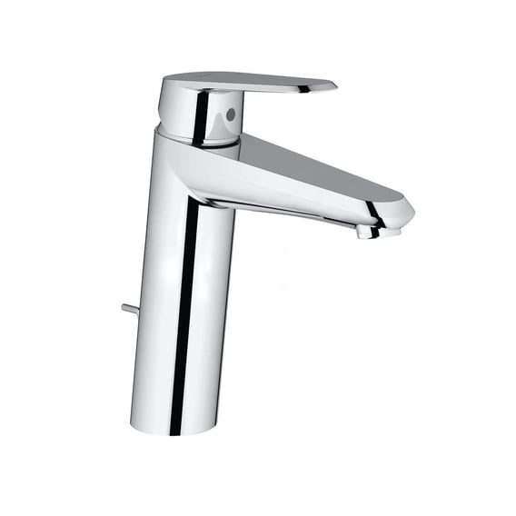 Worden vergeven Oraal Grohe Eurodisc Cosmopolitan single lever basin fitting, M size with pop-up  waste set - 23448002 | REUTER