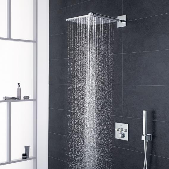 Grohe Grohtherm SmartControl shower system with thermostat & Rainshower 310 SmartActive Cube overhead shower