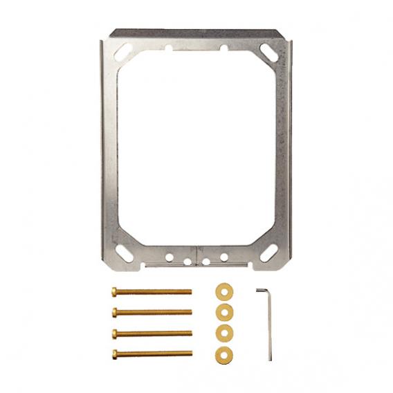 Grohe mounting frame 43215 complete, for toilet cover plate, brass