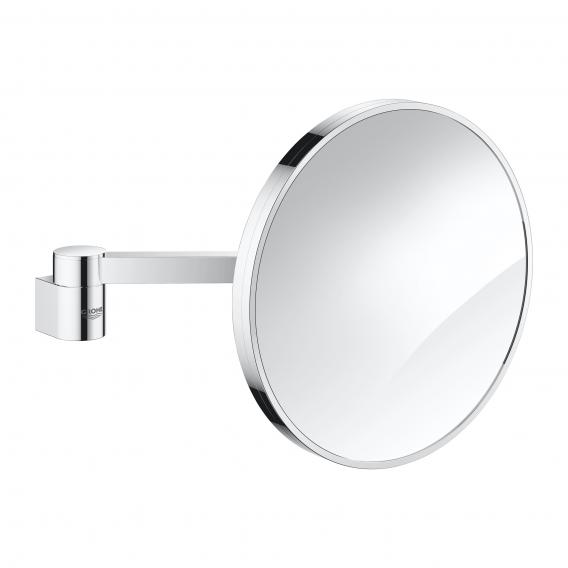 Grohe Selection beauty mirror, 7x magnification chrome