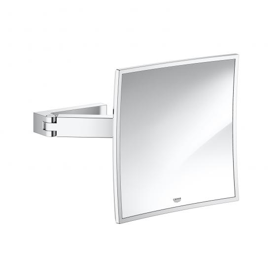 Grohe Selection Cube beauty mirror, 3x magnification