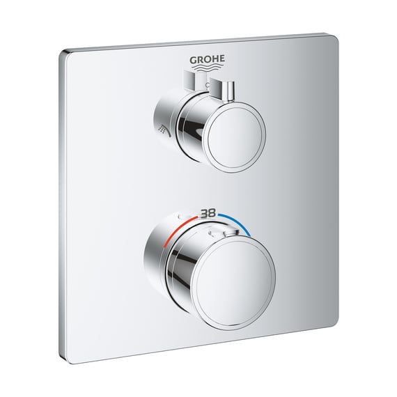 Mitigeur Douche Thermostatique Hansgrohe Ecostat Select Ecosmart Chromé